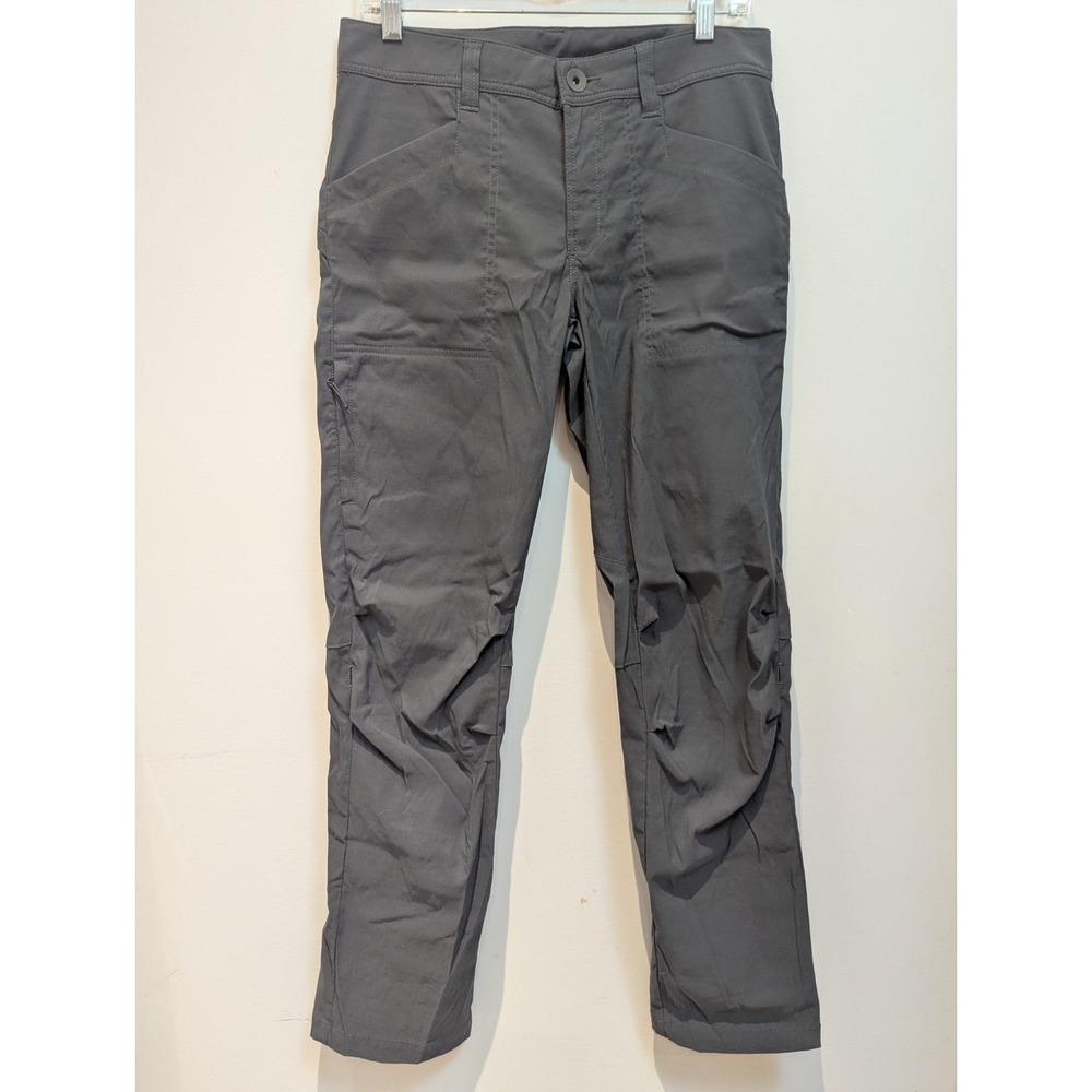 MEC Mountain Equipment Co-op Cargo Pants Womens Size‎ 8 Reg Gray Roll Up Hiking
